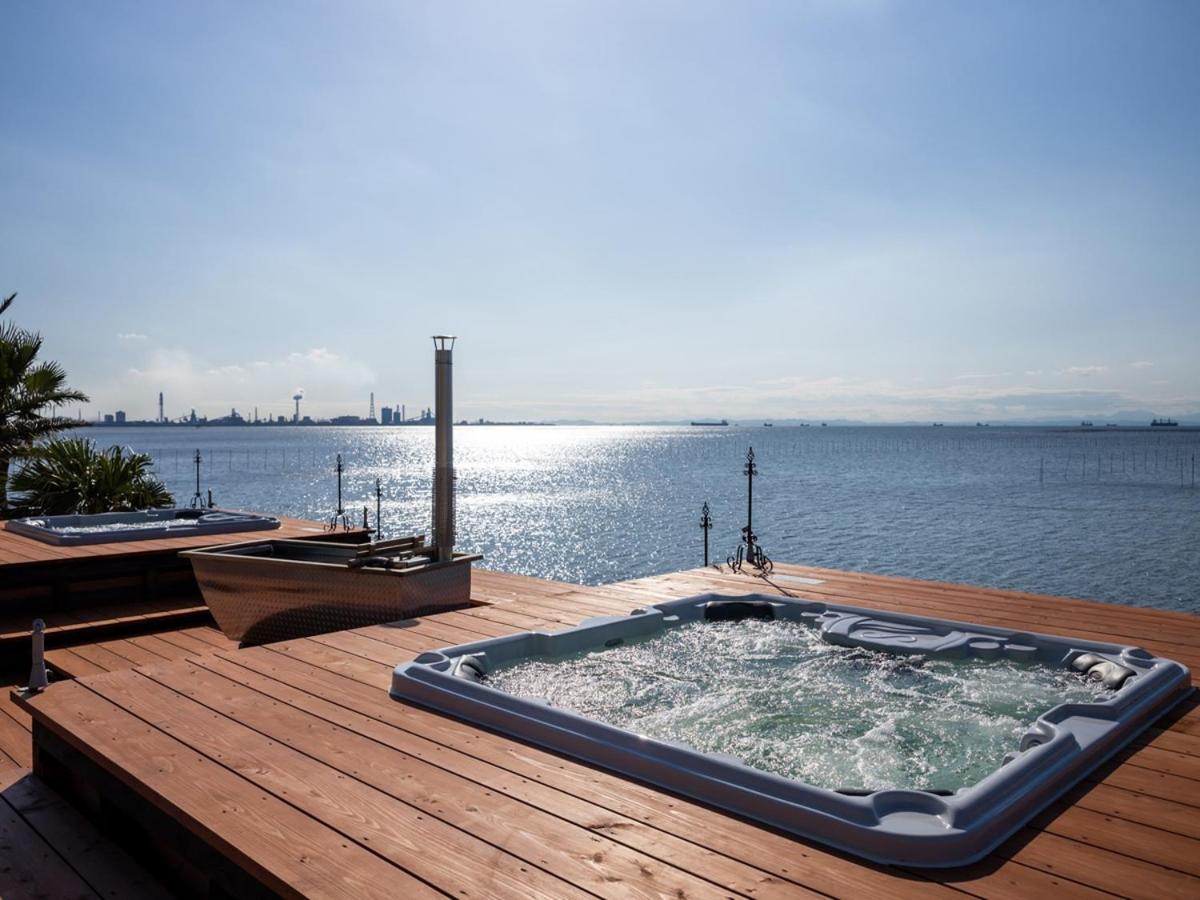 Ryugujo Spa Hotel Mikazuki Ryugutei Kiszarazu Kültér fotó