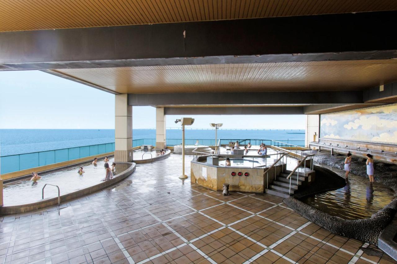 Ryugujo Spa Hotel Mikazuki Ryugutei Kiszarazu Kültér fotó